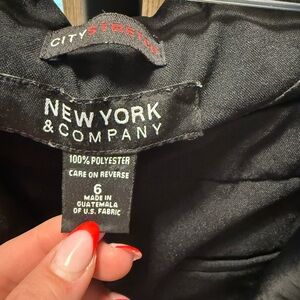 New York & Company Charcoal Jacket&Pants